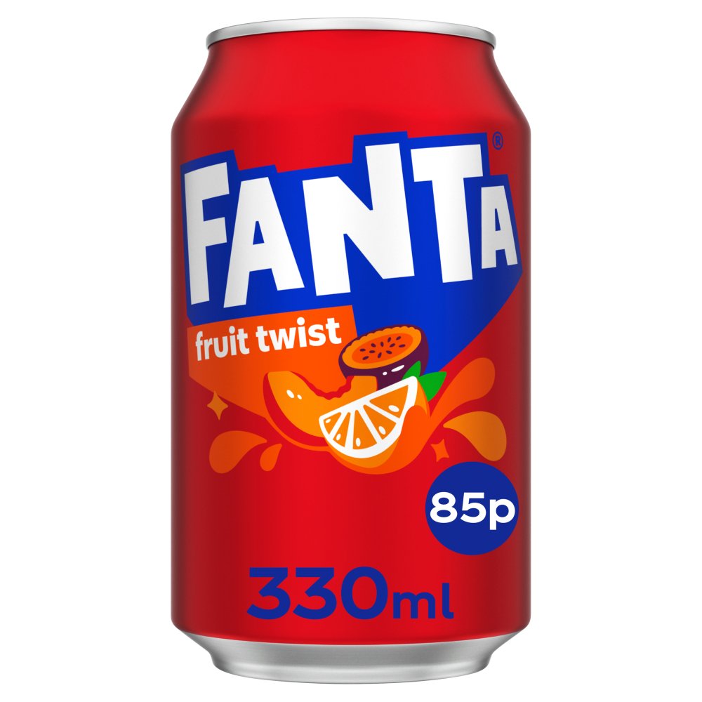 Fanta Fruit Twist 330ml PM 85p x 24 (UK)
