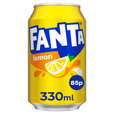 Fanta Lemon 330ml PM 85p x 24 (UK)