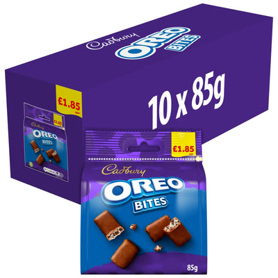 Cadbury Oreo Bites Milk Chocolate Pouch 85g £1.85 PMP x 10 (UK)