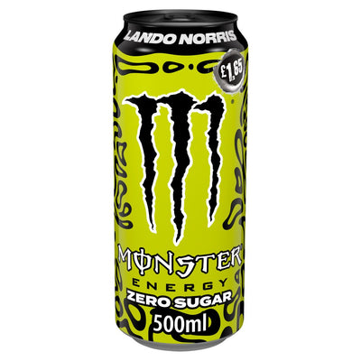Monster Energy Drink Lando Norris Zero Sugar 12 x 500ml PM £1.65 x 12 (UK)