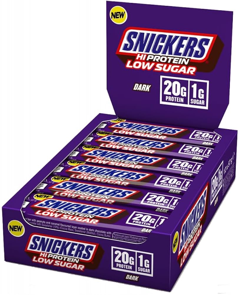 Snickers HI PROTEIN Bars x 12 (UK)