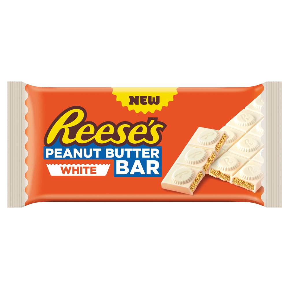Reese's Peanut Butter White Bar 90g x 16 (UK)