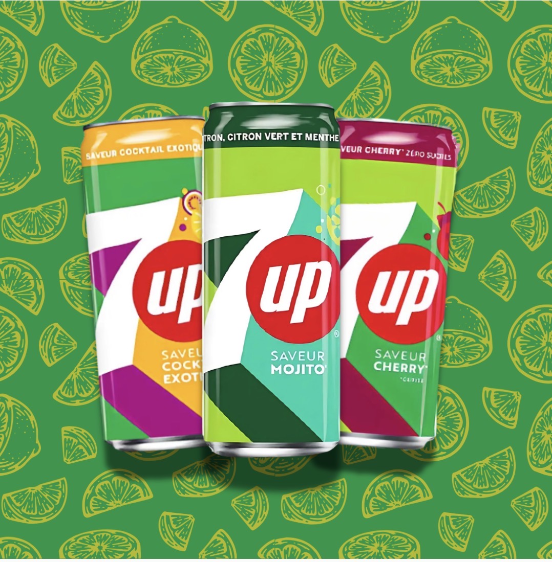 7up From France 330ml x 24 (FRANCE)