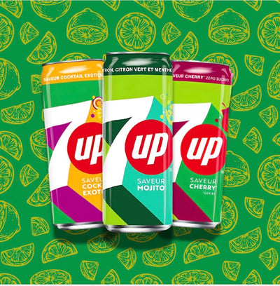 7up From France 330ml x 24 (FRANCE)