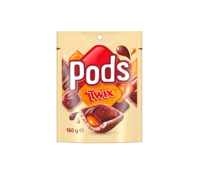 Pods Twix Chocolate Snack & Share Party Bag 160g x 15 (AUSTRALIA)