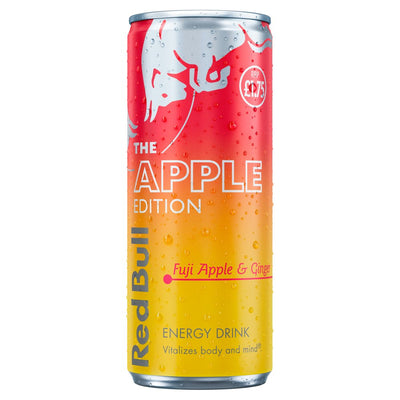 Red Bull Apple Edition Fuji Apple & Ginger Energy Drink 250ml PM 1.75 x 12 (UK)