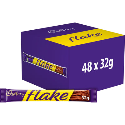 Cadbury Flake Chocolate Bar 32g x 48 (UK)