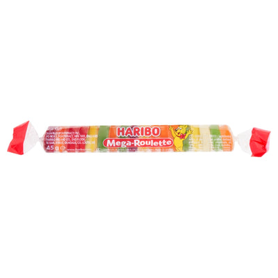 Haribo Mega-Roulette Rolls 45g 70p PMP x 40 (UK)