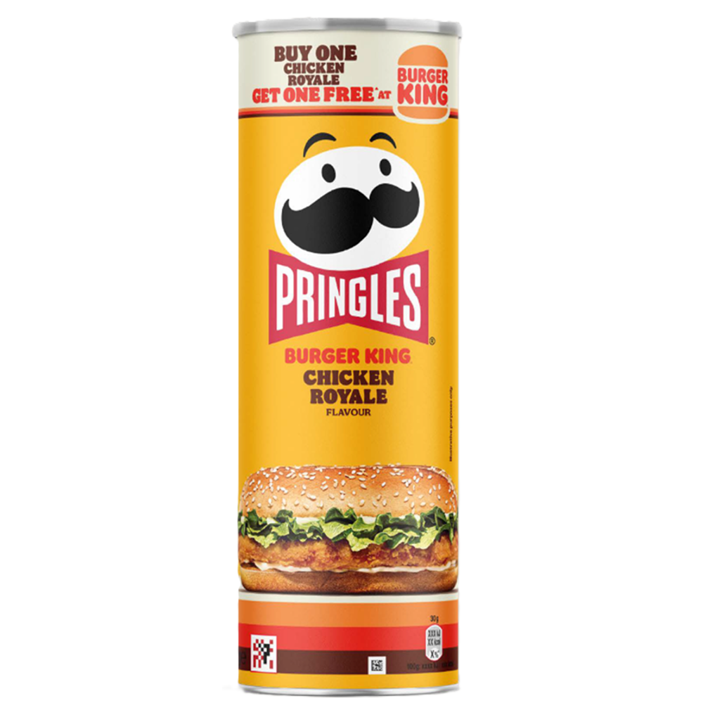 Pringles X Burger King 165g x 6 (UK)