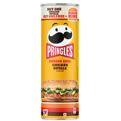 Pringles X Burger King 165g x 6 (UK)