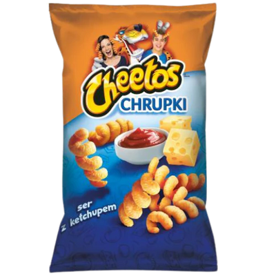 Cheetos Spirals-Cheese Ketchup 145g x 14 (POLAND)
