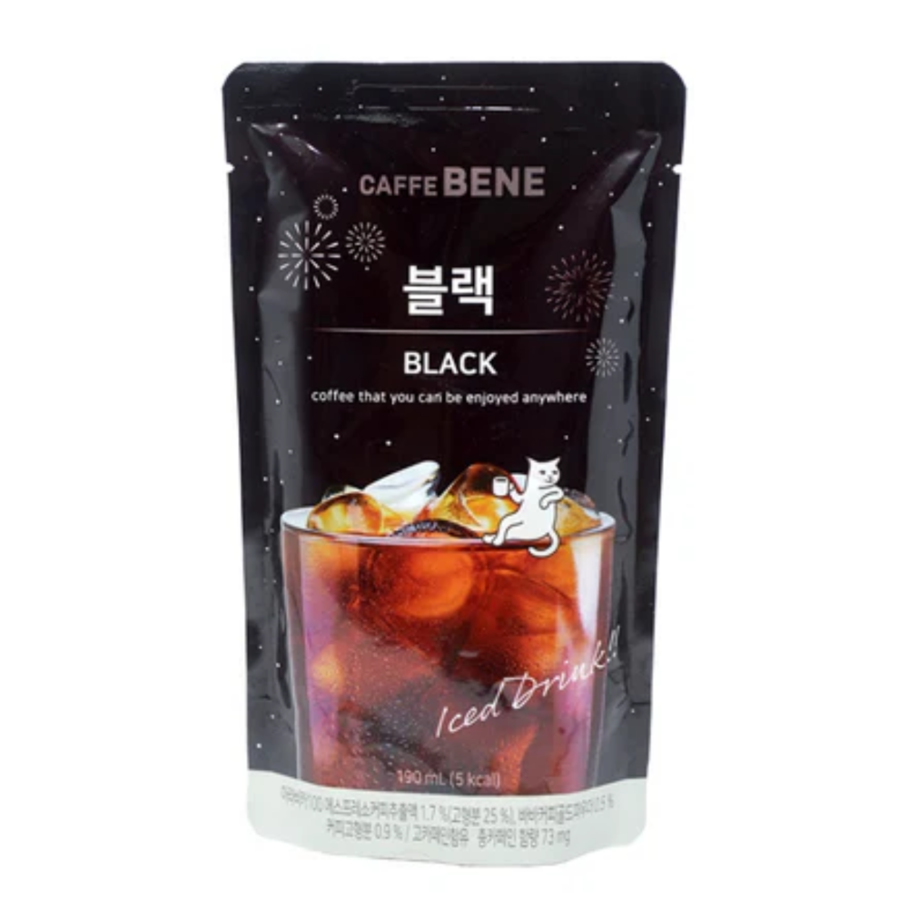 Caffe Bene Korean Drink Pouches 190ml x 10 (KOREA)