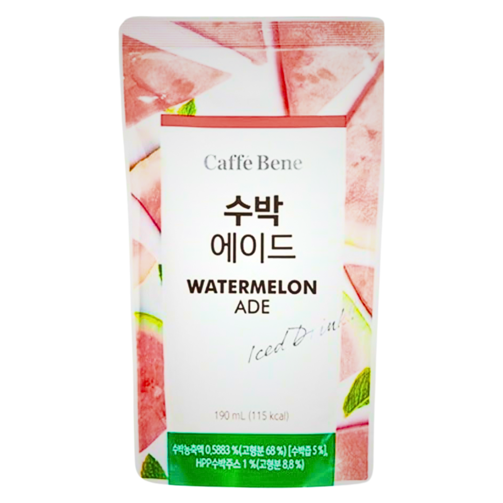 Caffe Bene Korean Drink Pouches 190ml x 10 (KOREA)