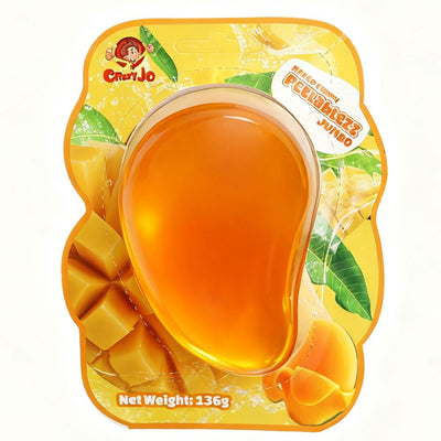 Crazy Jo Peelablezz Jumbo Mango Gummy 136g x 12 (UK)