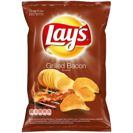 Lays Bacon 130g x 21 (EU)