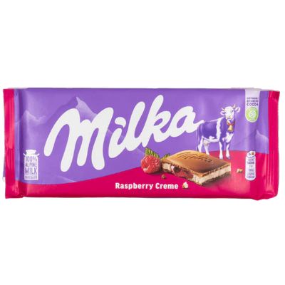 Milka Raspberry 100g x 22 (GERMANY)