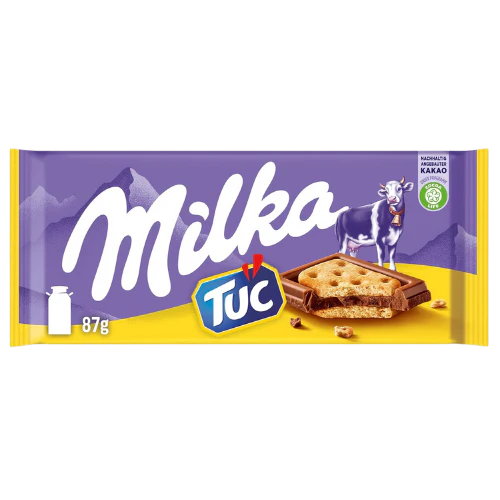 Milka Tuc 87g x 18 (GERMANY)