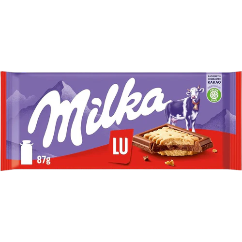 Milka Lu 87g x 18 (GERMANY)
