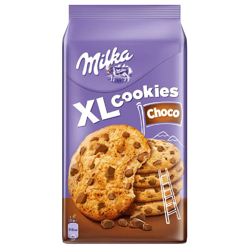 Milka Xl Cookies Choco 184g x 10 (GERMANY)