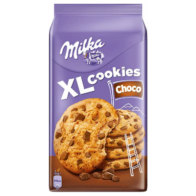 Milka Xl Cookies Choco 184g x 10 (GERMANY)