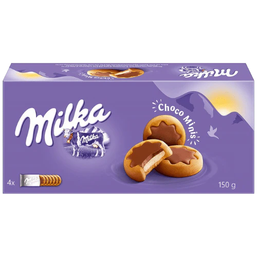 Milka Chocominis 150g x 16 (GERMANY)