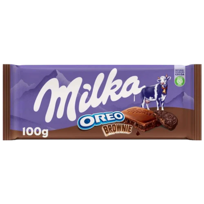 Milka Oreo Brownie 100g x 22 (GERMANY)