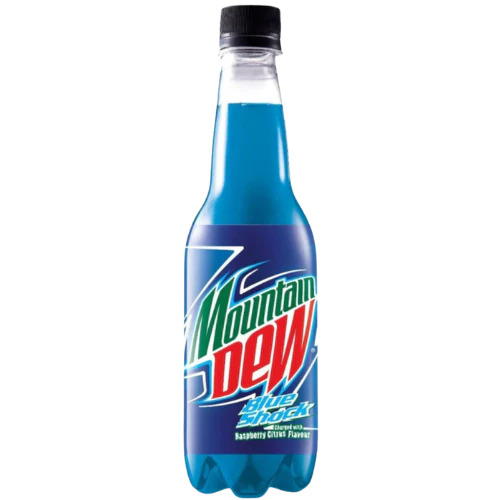 Mountain Dew Blue Shock 400ml x 24 (MALAYSIA)
