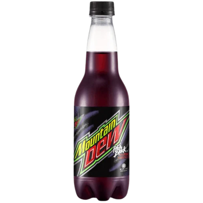 Mountain Dew Pitch Black 400ml x 24 (MALAYSIA)