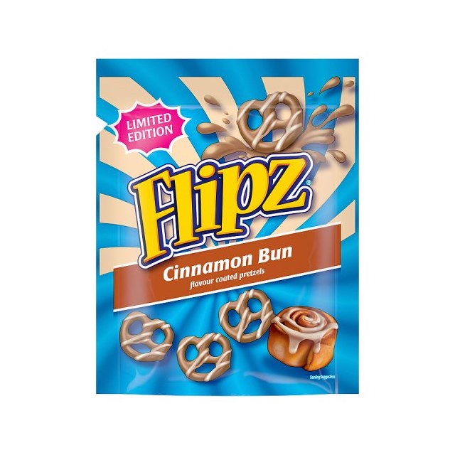 Flipz Cinnamon Bun Limited Edition 90g x 6  (UK)
