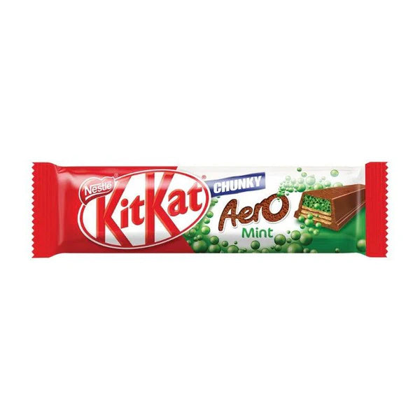 KitKat Chunky Aero Mint Milk Chocolate Bar 45g x 36 (AUSTRALIA)