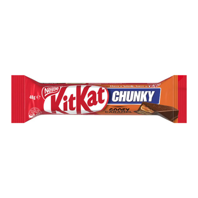 KitKat Chunky Gooey Caramel Milk Chocolate Bar 48g x 36 (AUSTRALIA)