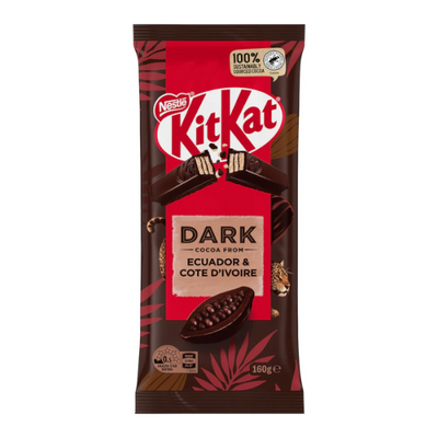 KitKat Dark Chocolate Block 160g X 12 (AUSTRALIA)