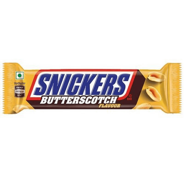 Snickers Butterscoth Chocolate Bar 40g x 15 (12 Boxes) (India)