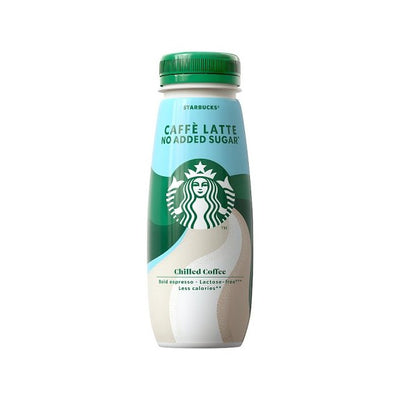 Starbucks Caffe Latte No Added Sugar 220ml x 8  (UK) *No Refrigeration Required*