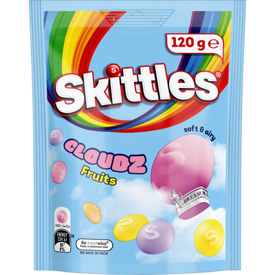 Skittles Cloudz Fruits Chewy 120g x 16 (AUSTRALIA)